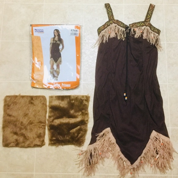 JUNIORS NATIVE AMERICAN COSTUME - Picture 2 of 2